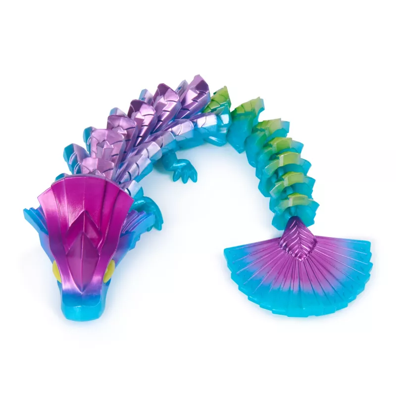 CrystaLynx Dragons 9 collu kolekcionējama artikulēta pūķa figūriņa bērniem un pieaugušajiem, Blind Box, fidget rotaļlieta mājām un birojam (stili var atšķirties)