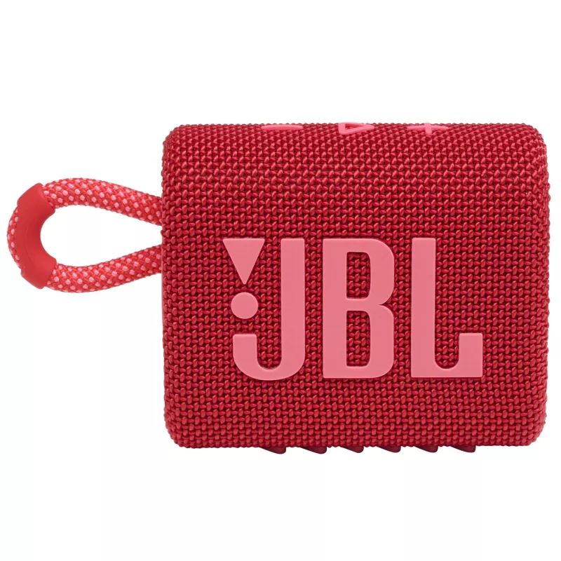 JBL GO 3 SARKANS, 3.81 cm (1.5 collas), 4.7 cm, 4.2 W, 110 - 20000 Hz, 85 dB, 4.2 W