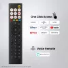 Televizors Hisense 55E8S 55 collu (139,7 cm) QLED Mini LED 4K Ultra HD Smart TV HomeOS Wi‑Fi Pelēks 400 cd/m²