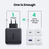 Lādētājs Ugreen Nexode 100W GaN USB-C USB-A Ātrā uzlāde 3 Porti