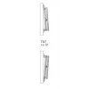Multibrackets M VESA sienas stiprinājums Flip 200/300/400, maksimālā slodze 50 kg, minimālais ekrāna izmērs 127 cm, maksimālais ekrāna izmērs 2.41 m