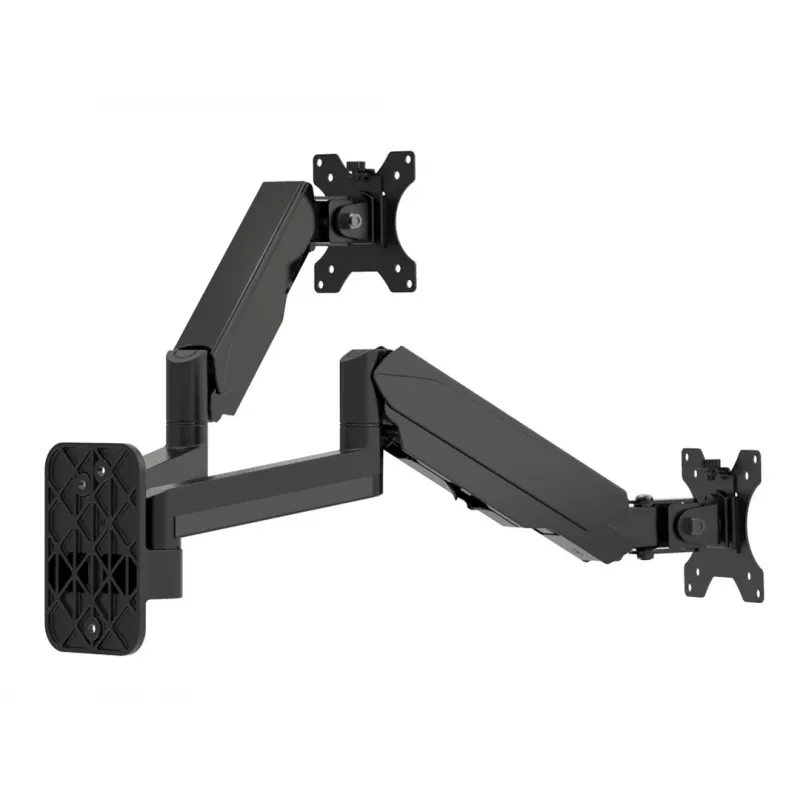 Multibrackets M Divu Monitoru Sienas Stiprinājums Pamata 16 kg 17-32 collas Melns