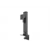 Monitora stiprinājums Multibrackets M VESA Deskmount HD Single 32–50 collu ekrāniem, skava/caururbšana, līdz 24 kg, VESA 75x75–100x100, melns