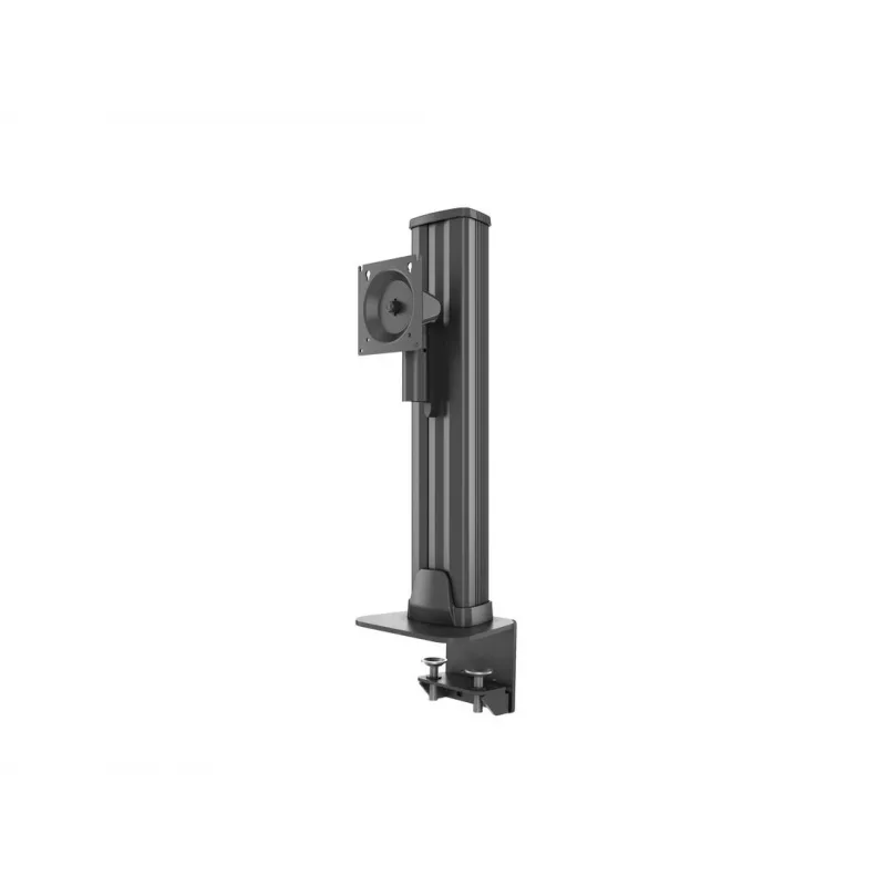 Monitora stiprinājums Multibrackets M VESA Deskmount HD Single 32–50 collu ekrāniem, skava/caururbšana, līdz 24 kg, VESA 75x75–100x100, melns