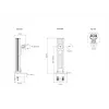 Monitora stiprinājums Multibrackets M VESA Deskmount HD Single 32–50 collu ekrāniem, skava/caururbšana, līdz 24 kg, VESA 75x75–100x100, melns