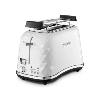 De’Longhi CTJ 2103.W tosteris 2 šķēlēm 900 W Melns, Balts