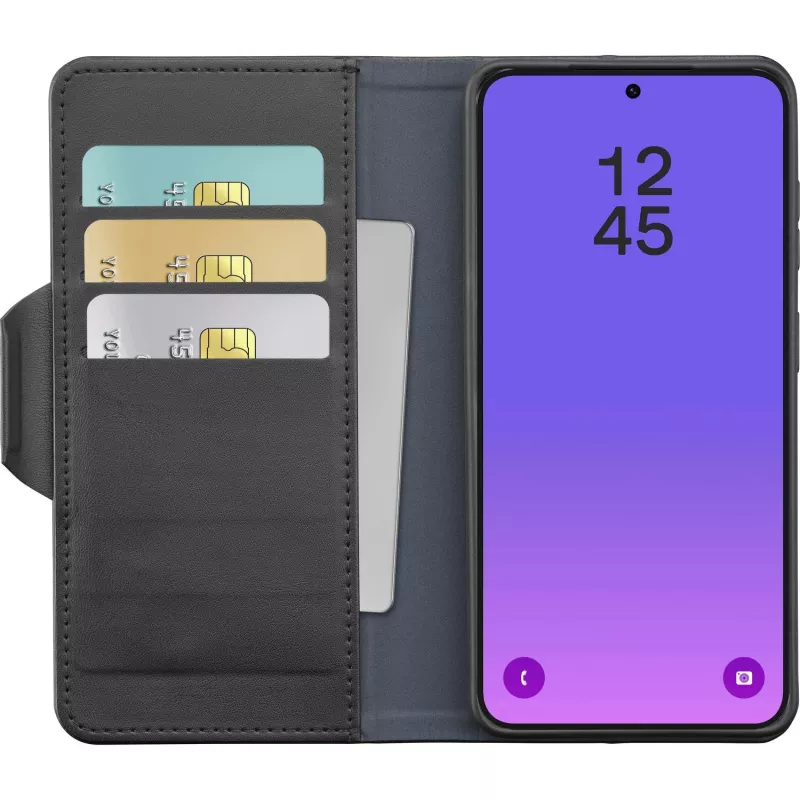 Cellularline Book Agenda 2 - Galaxy A57 grāmatveida maciņš ar magnētisko aizdari, statīva funkciju un RFID/NFC aizsardzību