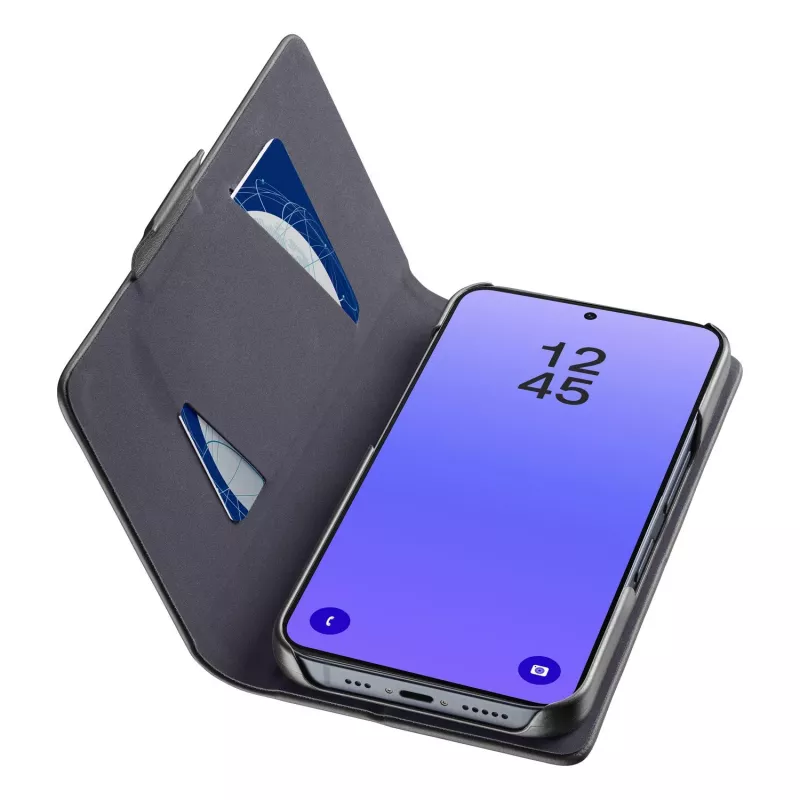 Cellularline BOOK 3 – Galaxy A37 Grāmatas stila maciņš ar magnētisko aizdari un karšu kabatiņu