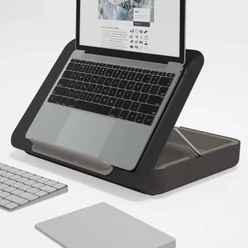 Dataflex Addit Bento® ergonomiskā darbarīku kaste 903, klēpjdatora statīvs, Melns, 38.1 cm (15 collas), 6 kg