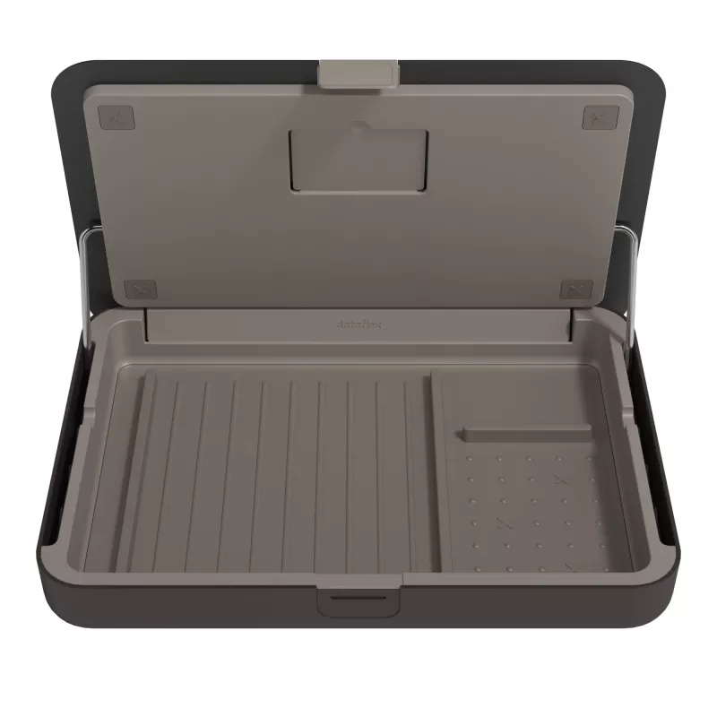 Dataflex Addit Bento® ergonomiskā darbarīku kaste 903, klēpjdatora statīvs, Melns, 38.1 cm (15 collas), 6 kg