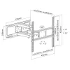 Techly ICA-PLB 344STY TV stiprinājums 139.7 cm (55 collas) Melns