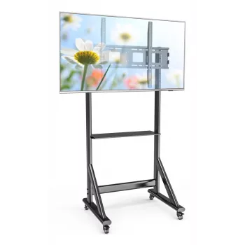 Techly ICA-TR7412 TV stiprinājums/stends 2.54 m (100 collas) Melns