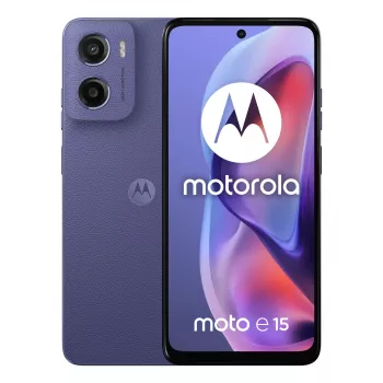 Motorola moto e15 16,9 cm (6,67 collu) Dual SIM Android 14 Go izdevums 4G USB Type-C 2 GB 64 GB 5200 mAh Lavanda