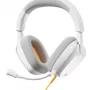 Glorious Gaming GHS Eternal - Stereo spēļu austiņas PC, PS5, PS4, Xbox, Switch - Pielāgoti leņķa draiveri, regulējams kristāldzidrs noņemams mikrofons, 3.5 mm - Izturīgas, ērtas visu dienu/nakti - Baltas