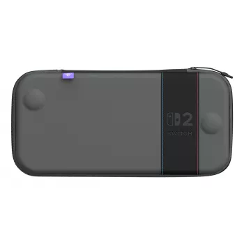 Ceļojuma maciņš Turtle Beach PlayTrek Slim Case Nintendo Switch 2 — ogleklis melns, 290×58×145 mm