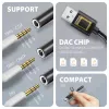 Axagon ADA-HA USB-A uz 3.5 mm ligzdu Hi-Res DAC Audio Adapteris, 384kHz/32bit, Stereo