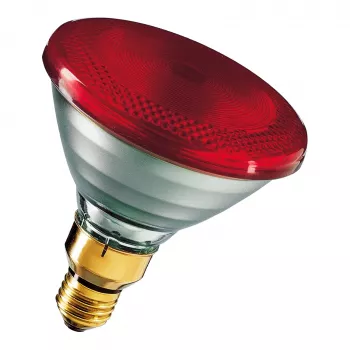 Infrasarkanā lampa Philips PAR38 IR 175W E27 230V Sarkanā