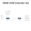 ACT AC7815 HDMI 2.0 KVM pagarinātāju komplekts 4K@60Hz, CAT6A līdz 70m