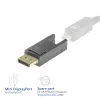 ACT nomaināmais adapteris Mini DisplayPort uz DisplayPort aktīvajiem optiskajiem kabeļiem ar atdalāmu savienotāju