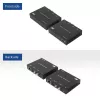 Audio pagarinātāju komplekts ACT AC7710 — digitālais/analogais pa Cat5e/Cat6 ar DAC, TOSLINK I/O, līdz 300 m, 5V USB barošana