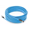 ACT Blue 25 metri S/FTP CAT6A B2ca PoE++ 100W cietā instalācijas kabeļa komplekts, RJ45 tēviņš–tēviņš
