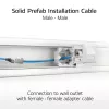 ACT Blue 70 m S/FTP CAT6A B2ca PoE++ 100 W cieta montāžas kabelis, RJ45 tēviņš – tēviņš