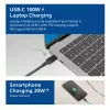 ACT Universālā USB-C Dockinga stacija AC7148, 3x 4K monitors, DisplayLink