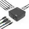ACT Universālā USB-C Dockinga stacija AC7148, 3x 4K monitors, DisplayLink