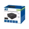 ACT Universālā USB-C Dockinga stacija AC7148, 3x 4K monitors, DisplayLink