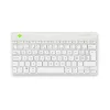 R-Go Tools ergonomiskā tastatūra R-Go Compact Break, kompakta tastatūra ar pārtraukuma programmatūru, QWERTZ (CH), Bluetooth, balta