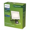 Āra sienas lampa Philips Lois 30W LED, melna, metāla korpuss, 220-240V, nemaināma LED