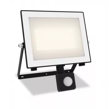 Āra sienas lampa Philips Lois 50W LED, melns metāla korpuss, neapmaināma spuldze, 220–240V