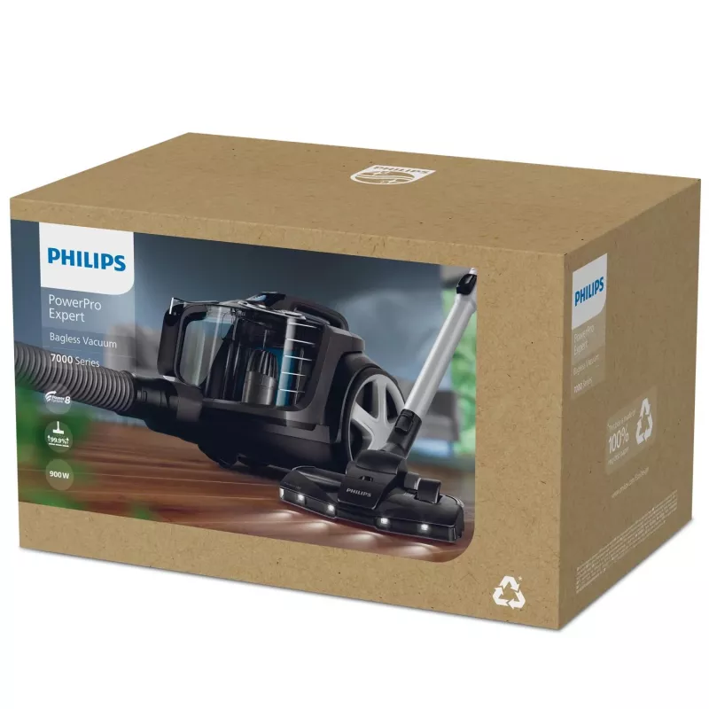 Philips PowerPro Expert FC9747/09 putekļsūcējs 2 L cilindrisks sausā tīrīšana 900 W bezmaiss