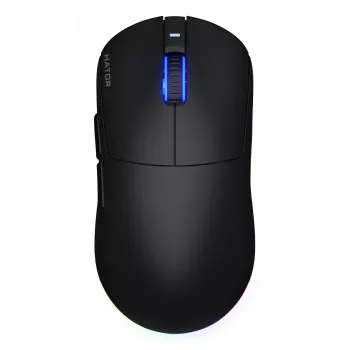 HATOR Quasar 3 Wireless bezvadu pele Gaming Ambidextrous RF Wireless + Bluetooth + USB Type-A Optiskā 12000 DPI