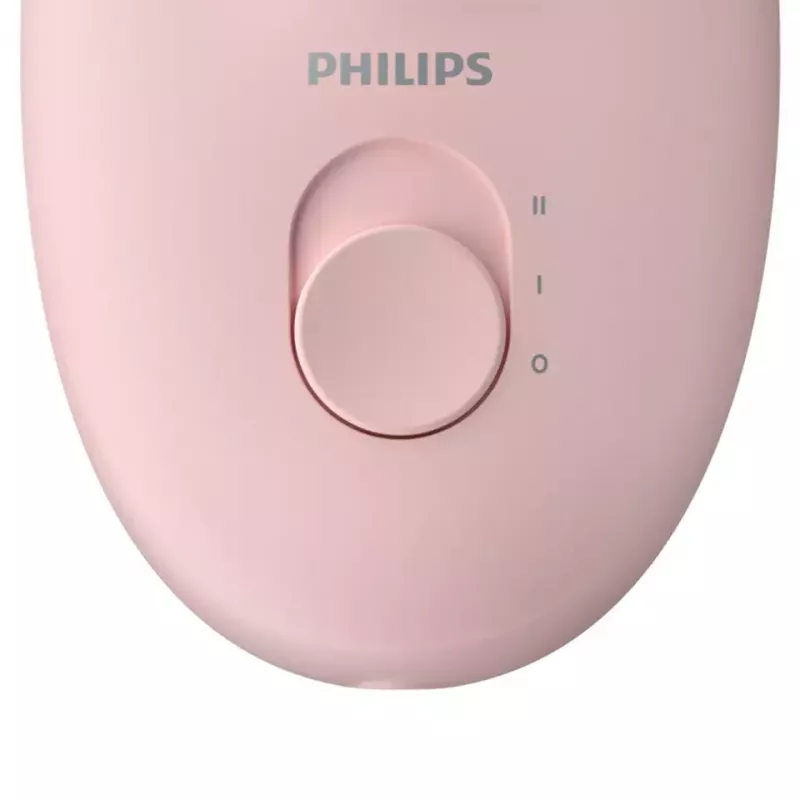 Philips Satinelle Essential BRE285/00 vadu epilators, balts/rozā