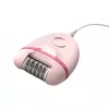 Philips Satinelle Essential BRE285/00 vadu epilators, balts/rozā