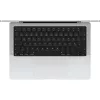 APPLE MacBook Pro 35,97 cm (14,2 collu) Liquid Retina XDR displejs, M4 Max mikroshēma ar 14 kodolu CPU un 32 kodolu GPU, 36 GB vienotā atmiņa, 1 TB SSD, sudraba (MX2G3D/A)