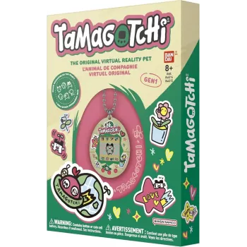 Elektroniskais virtuālais mājdzīvnieks Bandai ECO CELEBRATION EGG modelis 44315, kabatas digitālais mīlulis