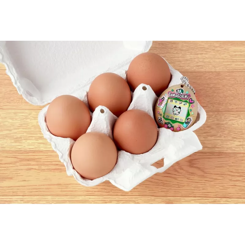Elektroniskais virtuālais mājdzīvnieks Bandai ECO CELEBRATION EGG modelis 44315, kabatas digitālais mīlulis