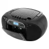 Portatīvais CD atskaņotājs JVC RC-E451B Melns — CD/MP3, Bluetooth, FM 87.5–108 MHz, USB, AUX, 3.2W RMS