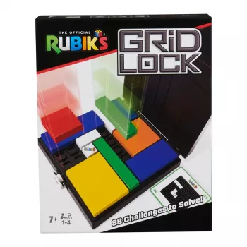 Rubik’s Cube Gridlock spēle – prāta treniņš, iedvesmots no klasiskā Rubika kuba, piemērota pieaugušajiem un bērniem no 7 gadiem