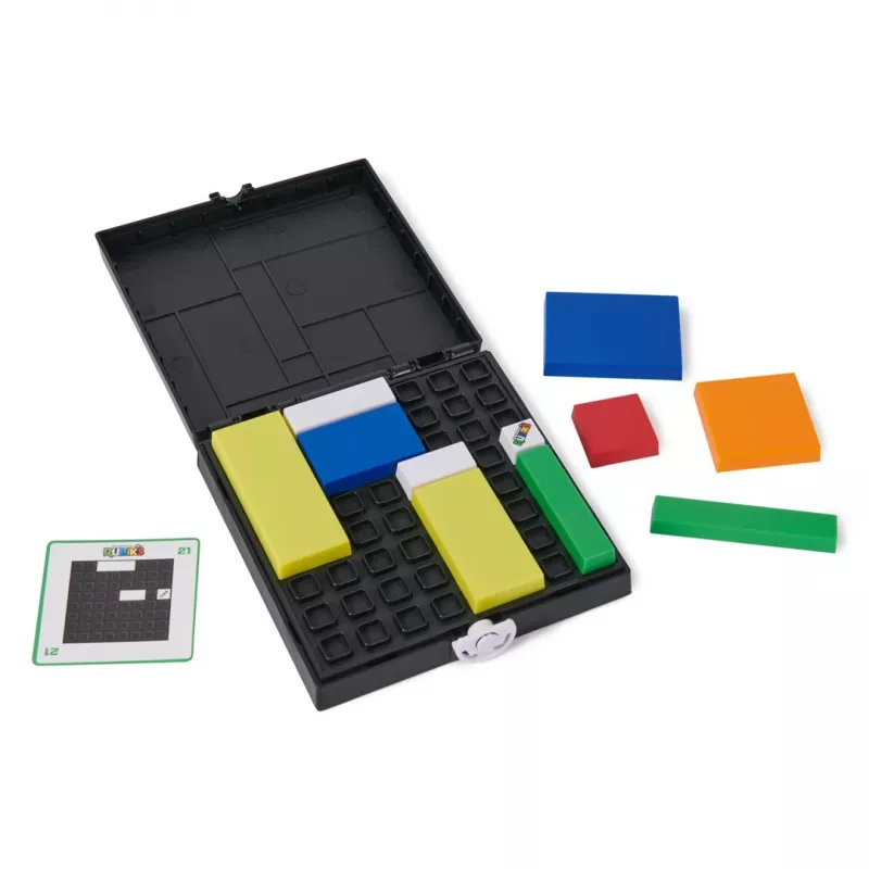 Rubik’s Cube Gridlock spēle – prāta treniņš, iedvesmots no klasiskā Rubika kuba, piemērota pieaugušajiem un bērniem no 7 gadiem