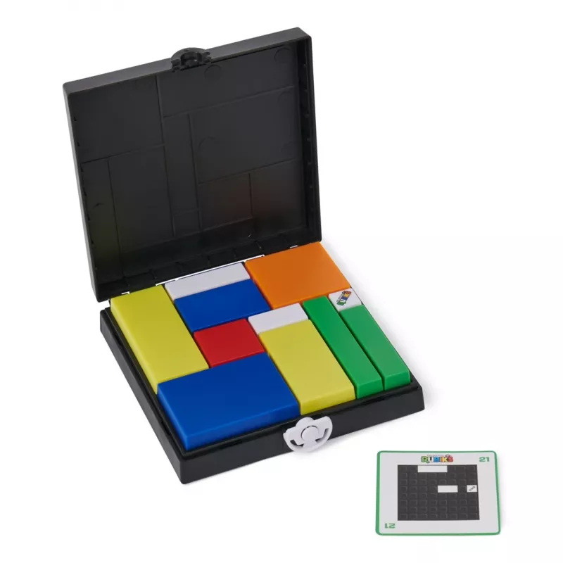 Rubik’s Cube Gridlock spēle – prāta treniņš, iedvesmots no klasiskā Rubika kuba, piemērota pieaugušajiem un bērniem no 7 gadiem