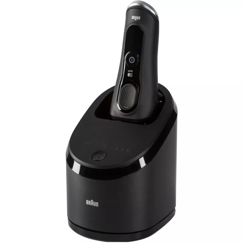 Braun Series 9 9352cc Sport Skūšanās Mašīna Ar Trimmeri, Melna Pelēka