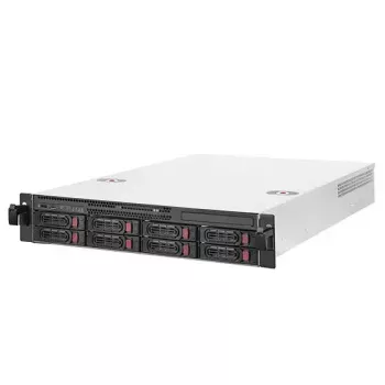 HDD korpuss Silverstone RM22-308 2.5/3.5 collu 10 diskdziņiem Melns Balts