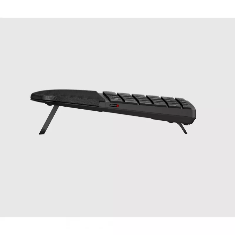 HP 680 Comfort Divrežīmu bezvadu tastatūra, pilna izmēra, melna, Bluetooth