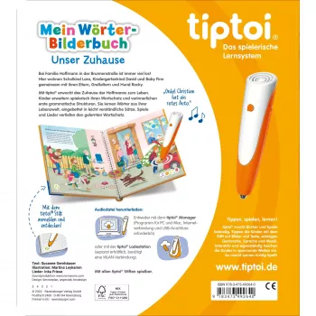 tiptoi Mans vārdu attēlu grāmata: Mūsu mājas, mācību grāmata