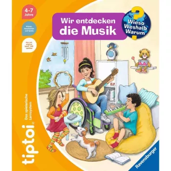 tiptoi Kāpēc? Kā? Kam? Mēs atklājam mūziku, Mācību grāmata