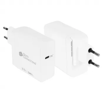 Mobilās ierīces lādētājs Alcasa PCA-W005W Universāls Balts AC Ātrā uzlāde