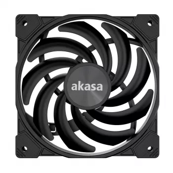 Akasa Alucia XS Slim-Fan 120 mm - melns
